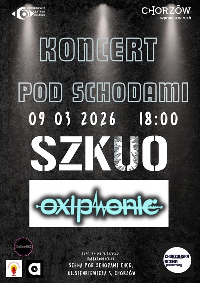 Plakat wydarzenia:  Koncert pod Schodami  